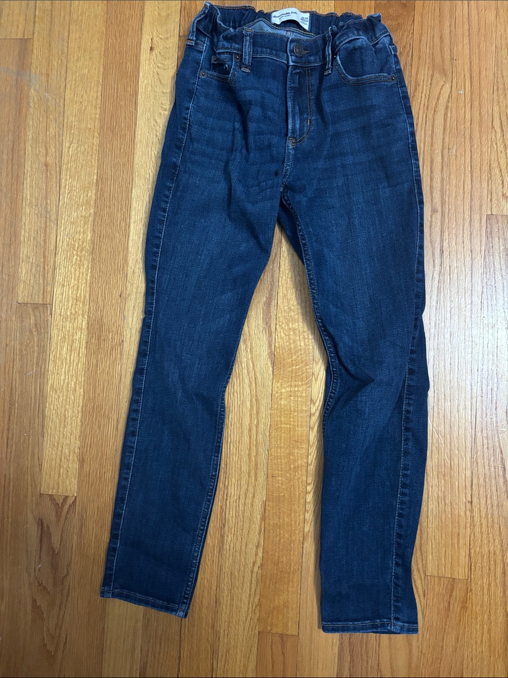 abercrombie kids Dark Wash Slim Jeans